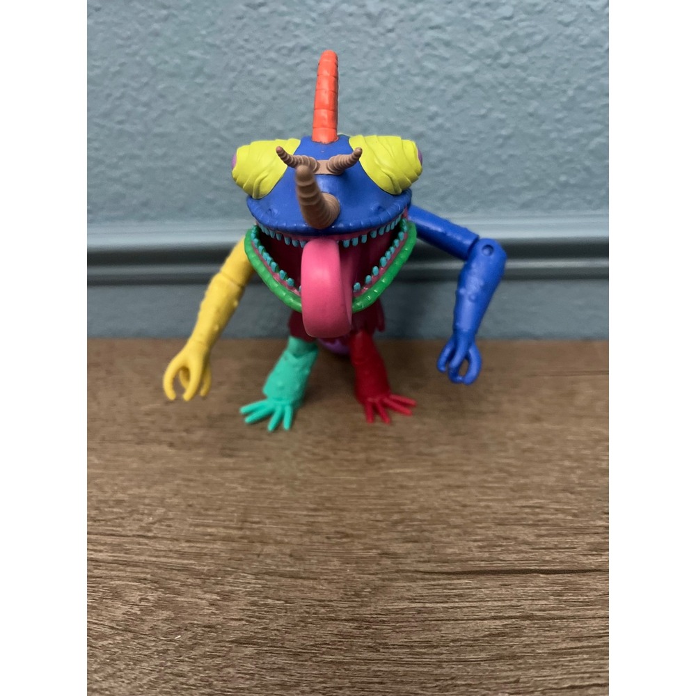 Vintage 1989 TMNT King Lionheart Chameleon Mutant Action Figure Playmates Toys